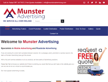 Tablet Screenshot of munsteradvertising.com